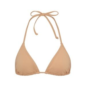 SKIMS TRIANGLE SWIM BIKINI TOP OCHRE SIZE 2X NEW